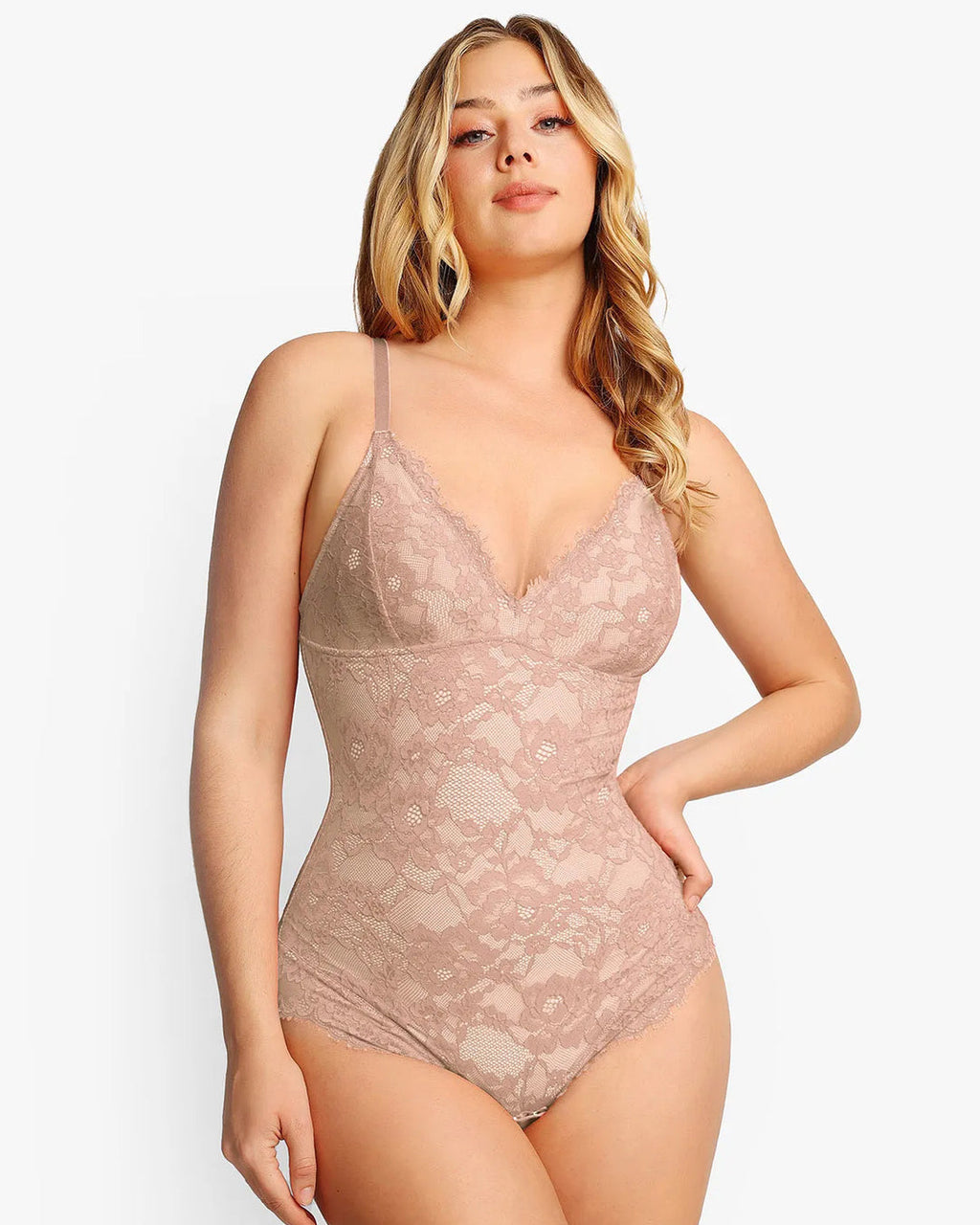 Sculpting Lace Shapewear mit String