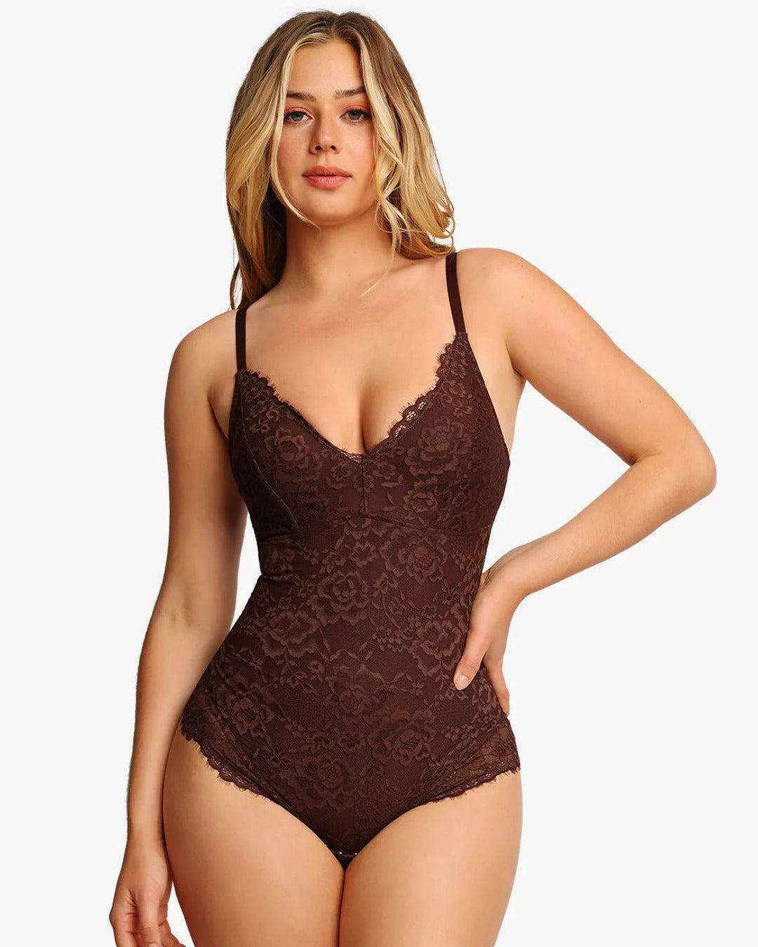 Sculpting Lace Shapewear mit String
