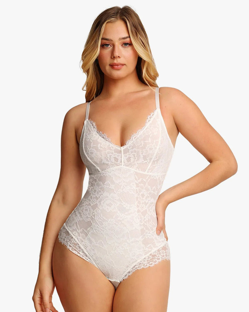 Sculpting Lace Shapewear mit String
