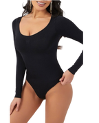 Sculptiing Shapewear Longsleeve mit Slip